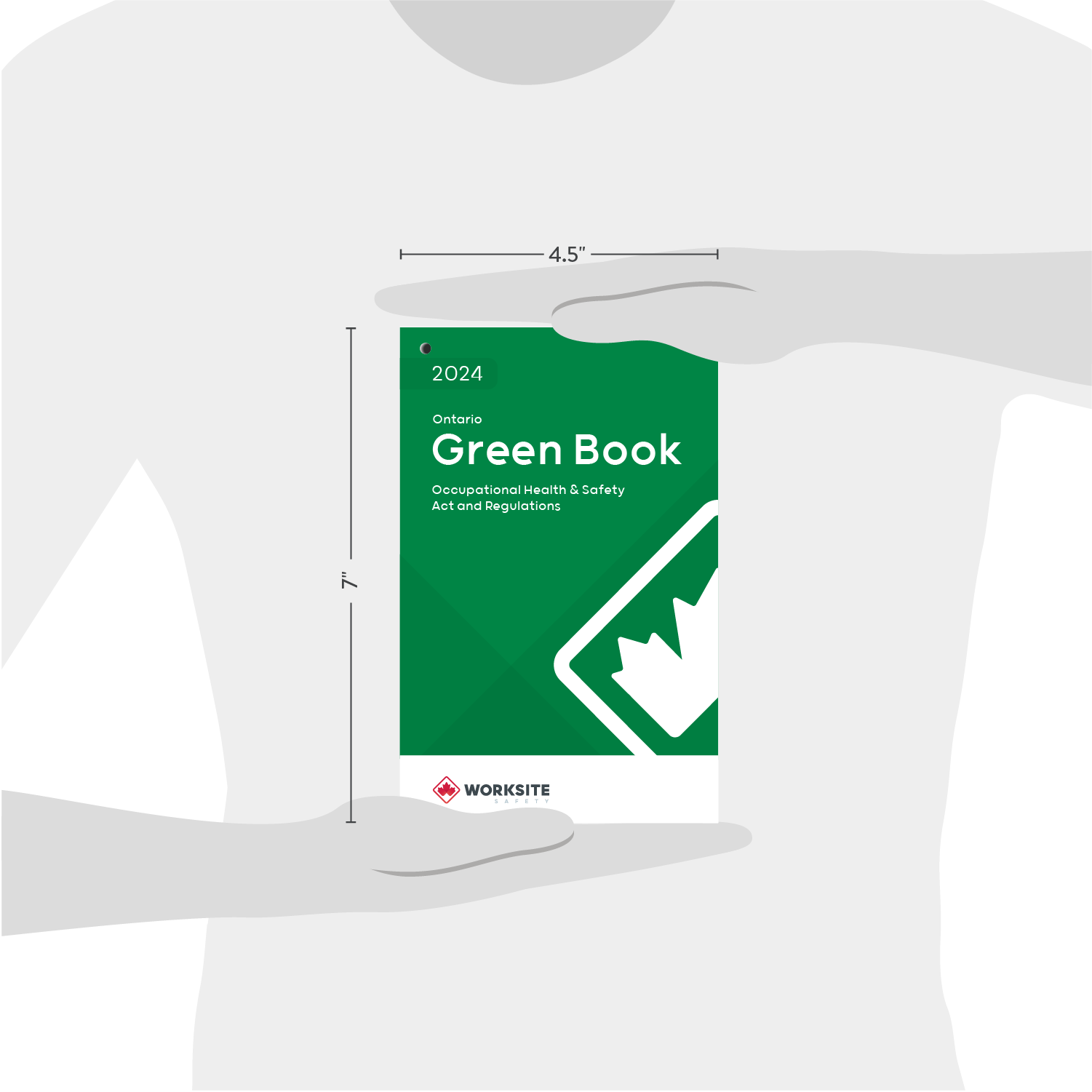 Ontario Green book size 7