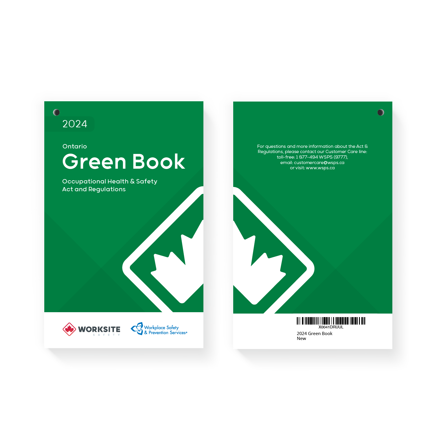 Image of green pocket book 