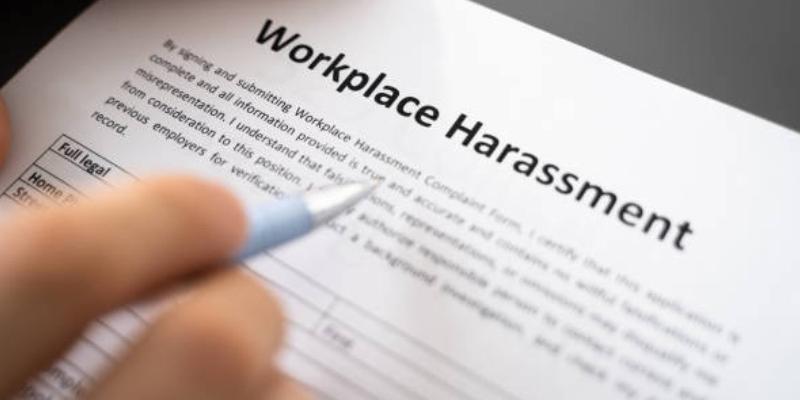 Printed copy of a Workplace Harassment Policy