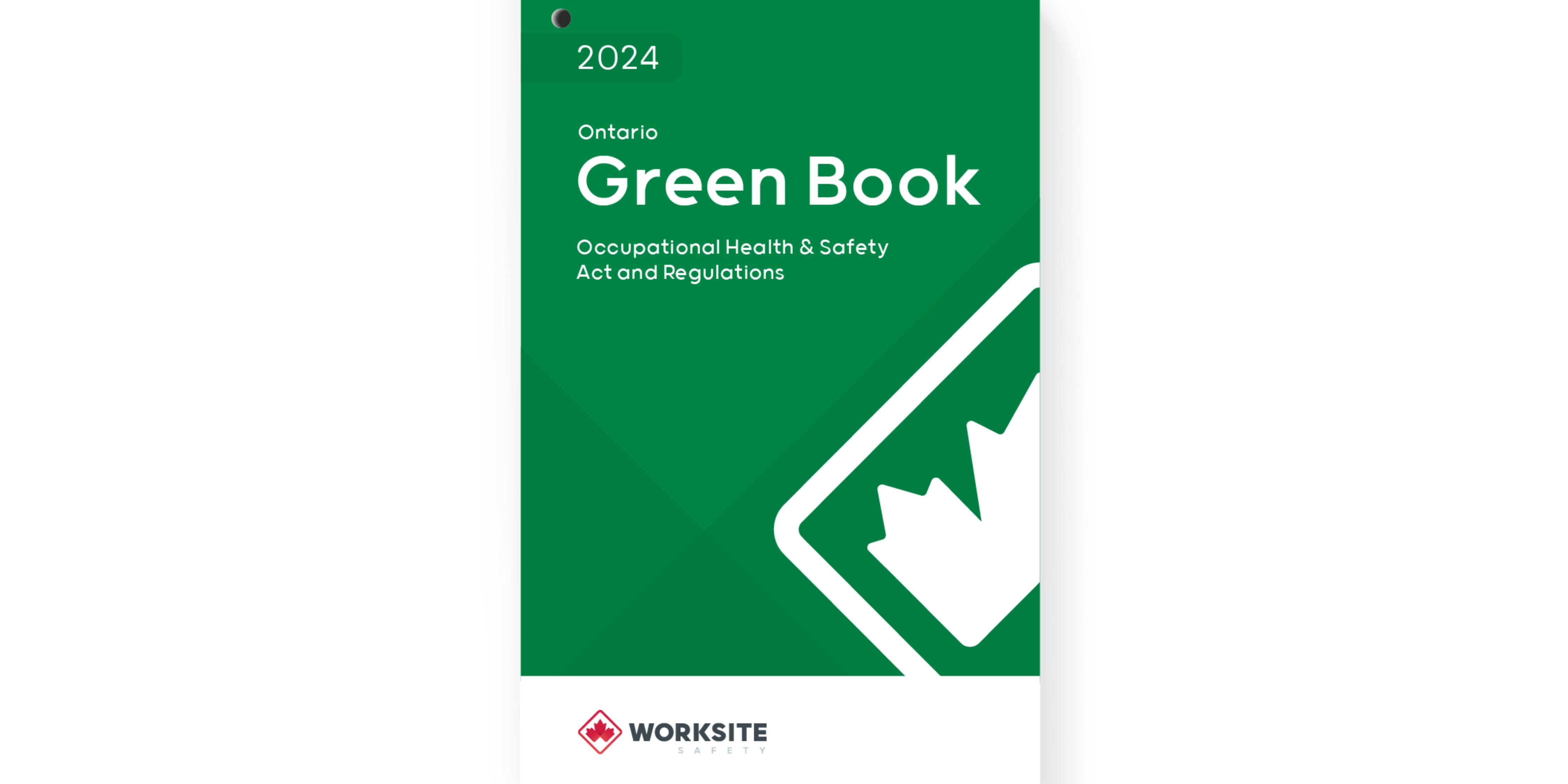 2024 Green Book Occupational Health & Safety Act and Regulations